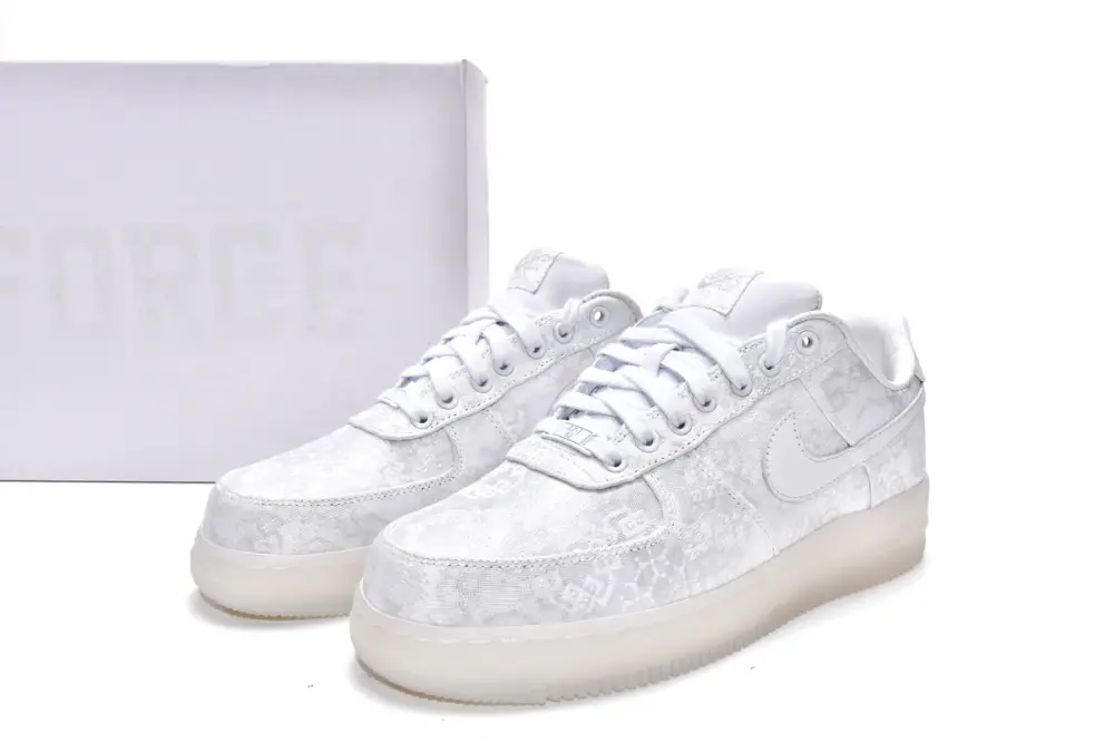 CLOT x Nike Air Force 1 Premium White AO9286-100 