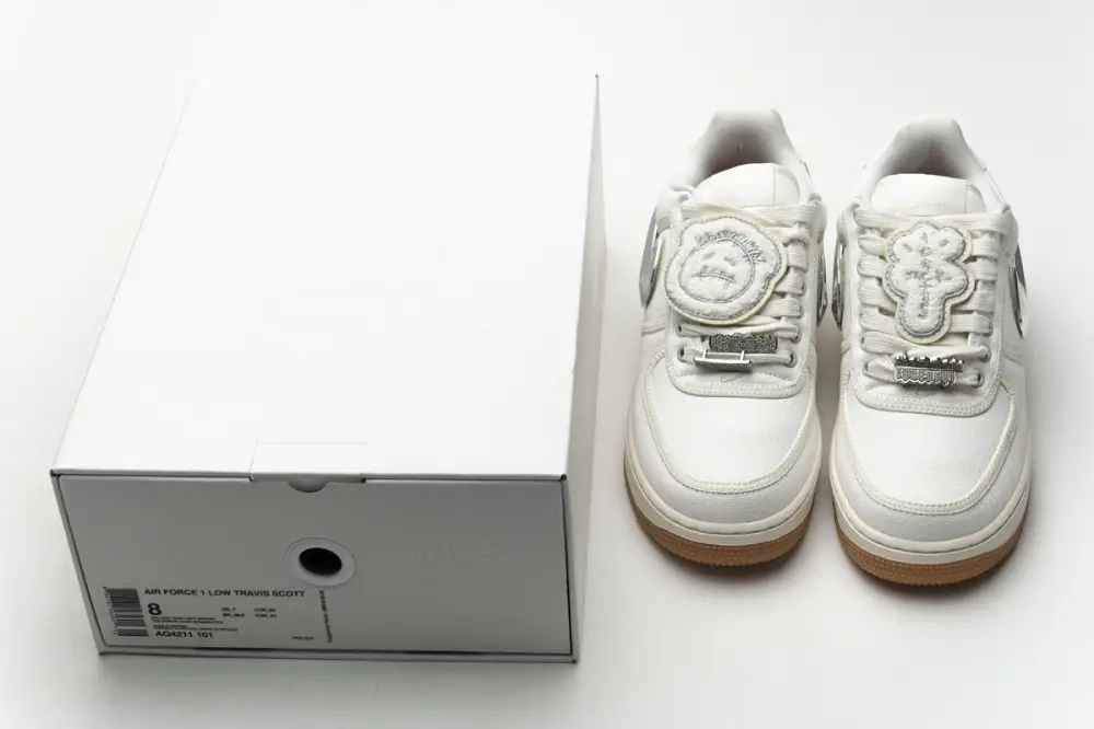 Travis Scott x Nike Air Force 1“Sail” Travis Scott x Air Force 1“Sail” Reps AQ4211-101