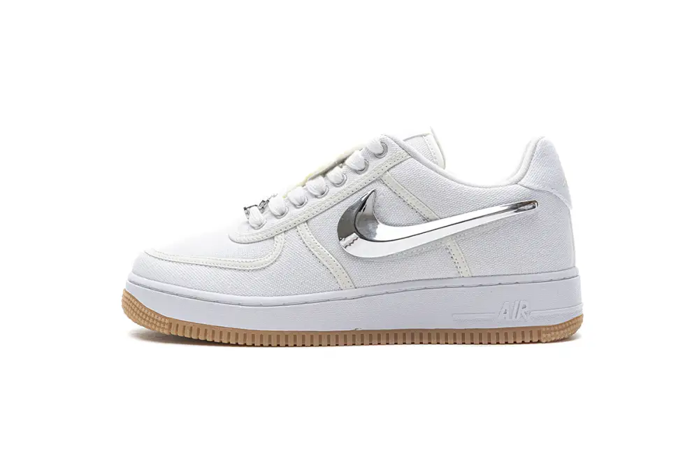 Travis Scott x Nike Air Force 1“White” AQ4211-100 8E06D1091