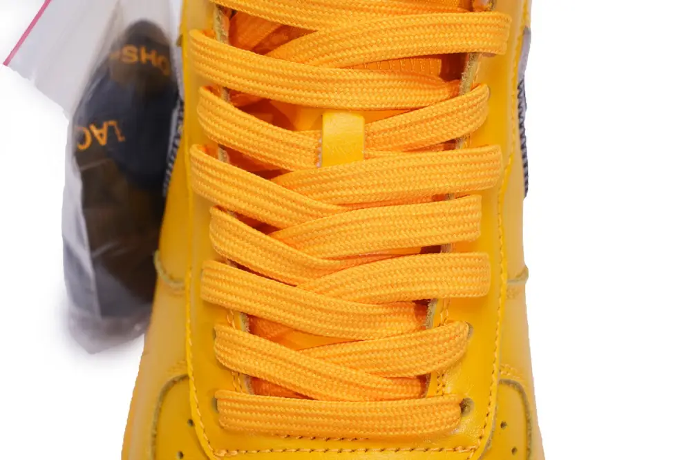 Off-White x Nike Air Force 1 Low University Gold  DD1876-700 
