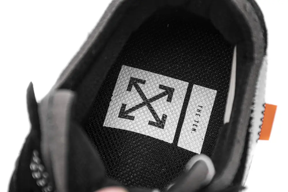 OFF White X Air Force 1 Low Black  AO4606-001 