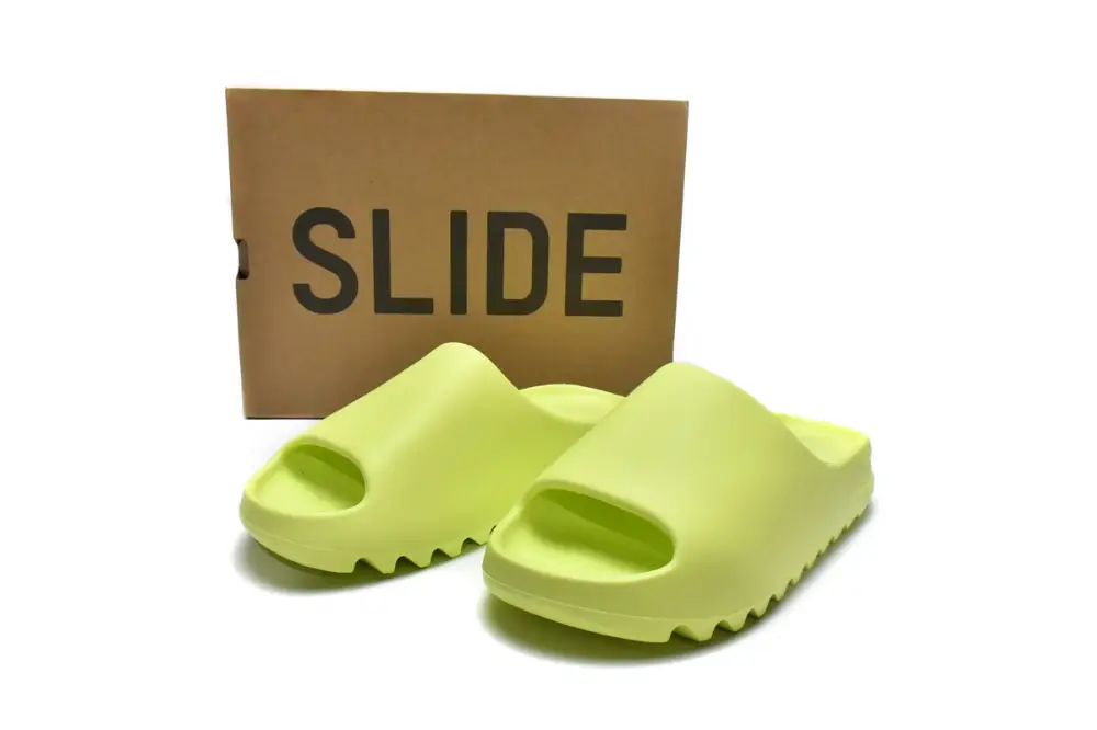 adidas Yeezy Slide Yeezy Slide 1 OP 1 Reps Fluorescent Green GX6138