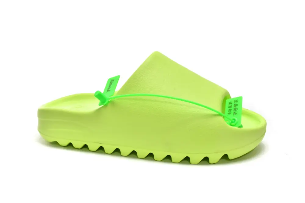 adidas Yeezy Slide Replica YEEZY SLIDE Glow Green HQ6447