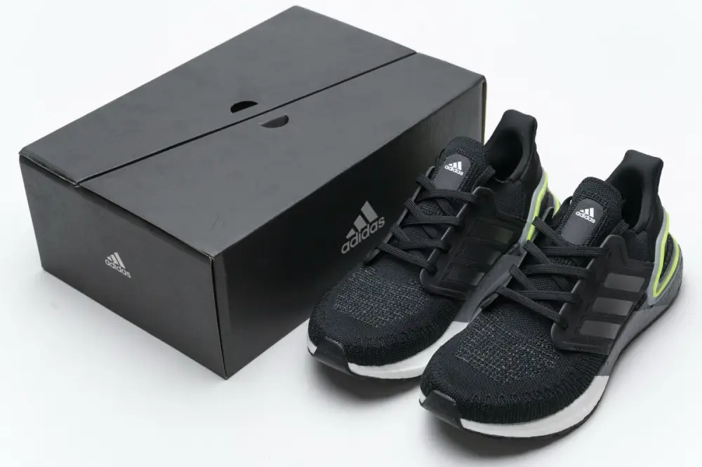 Adidas Ultra BOOST 20 CONSORTIUM Black Grey Green Real Boost FY3452 