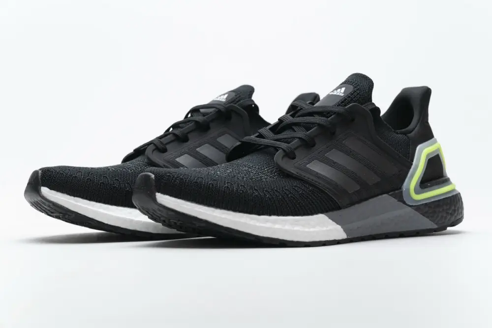 Adidas Ultra BOOST 20 CONSORTIUM Black Grey Green Real Boost FY3452 