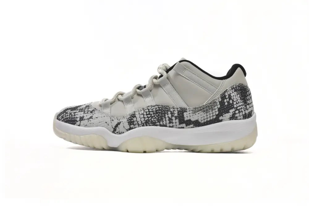 Air Jordan 11 Retro Low Light Bone Snakeskin CD6846-002 A27B30