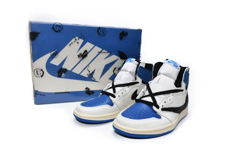 Fragment Replica Jordan 1 Travis Scott x Travis Scott x Air Jordan 1 High OG DH3227-105 (Top Quality)
