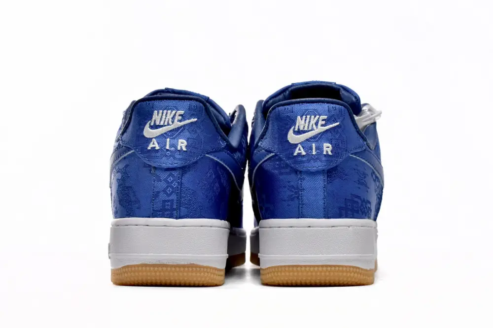 CLOT x Nike Air Force 1 Low Premium Blue Silk CJ5290-400 