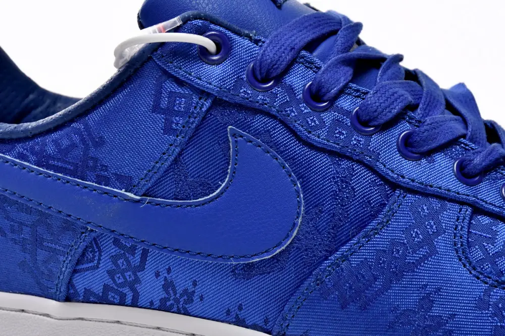 CLOT x Nike Air Force 1 Low Premium Blue Silk CJ5290-400 