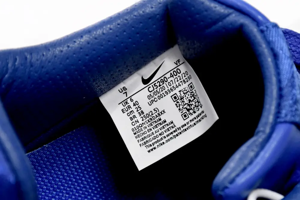 CLOT x Nike Air Force 1 Low Premium Blue Silk CJ5290-400 