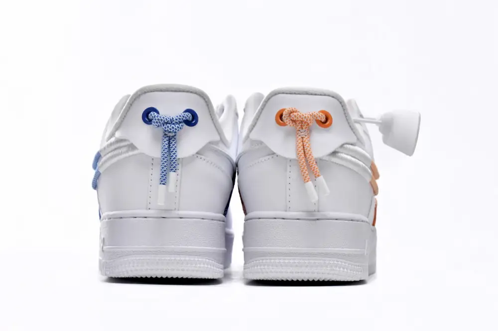 Nike Air Force 1 Low White and Safety Orange DH4408-100 