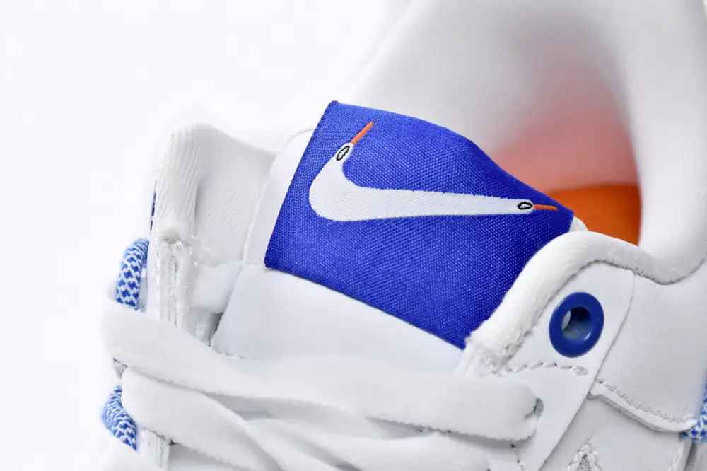 Nike Air Force 1 Low White and Safety Orange DH4408-100 