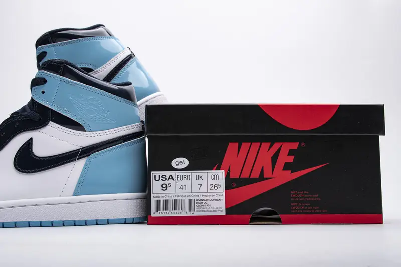 Air Jordan 1 High UNC Patent Reps Jordan 1 Retro High UNC Patent CD0461-401