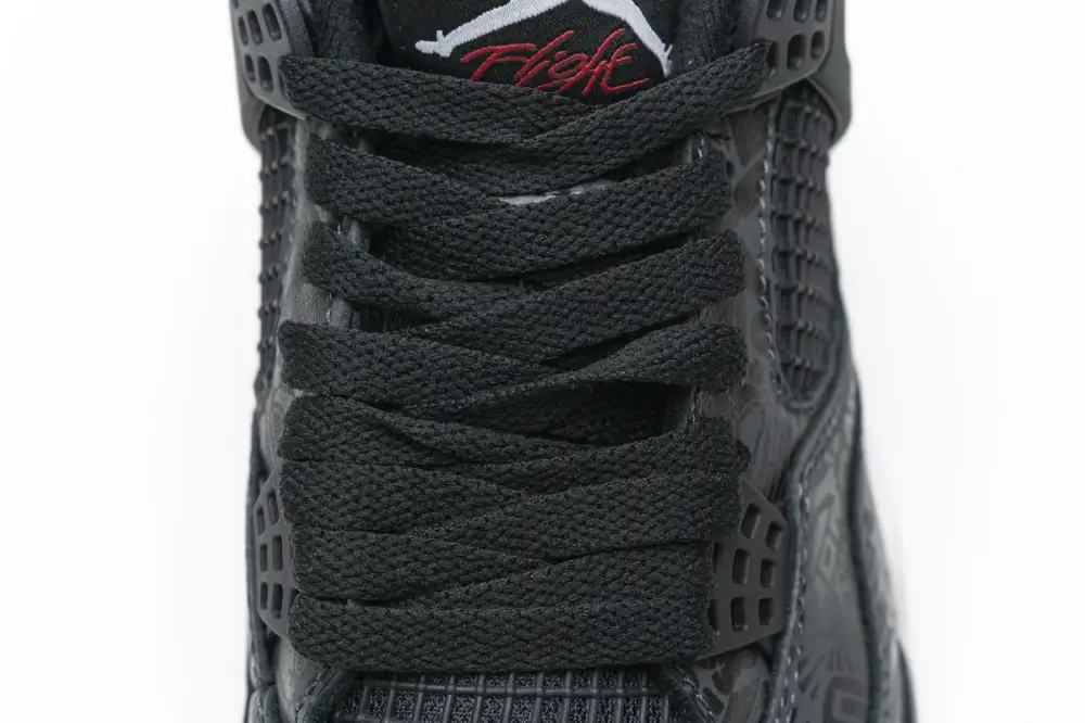 Air 1 op 1 jordan 4 Jordan 4 Retro Laser Black Gum CI1184-001