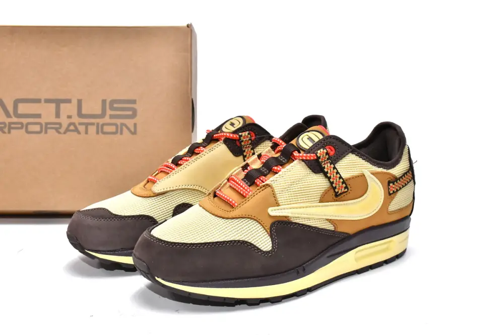 Travis Scott x CACT.US CORP x Nike Air Max 1 Baroque Brown DO9392-200 