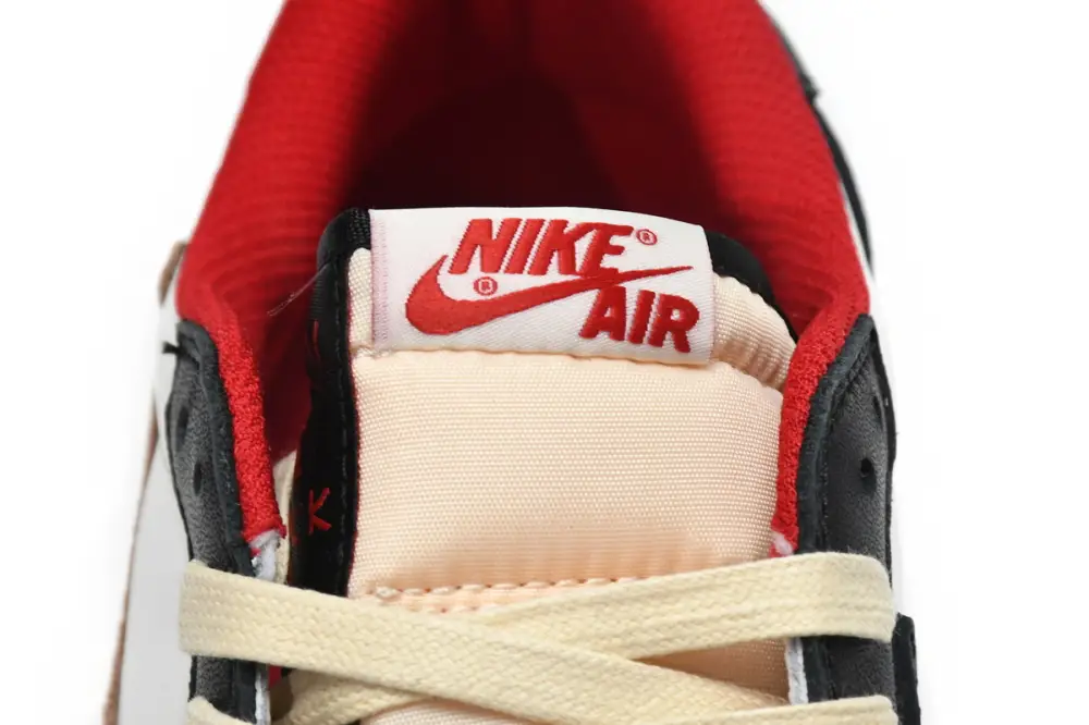 Travis Scott x Air Jordan 1 Travis Scott Black Red Low Black Red DM7866-166