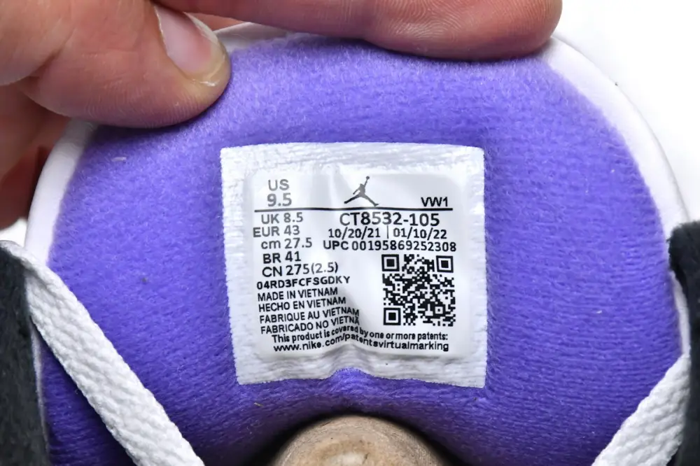 Air Jordan 3 copy Jordan 3 Retro Dark Iris CT8532-105