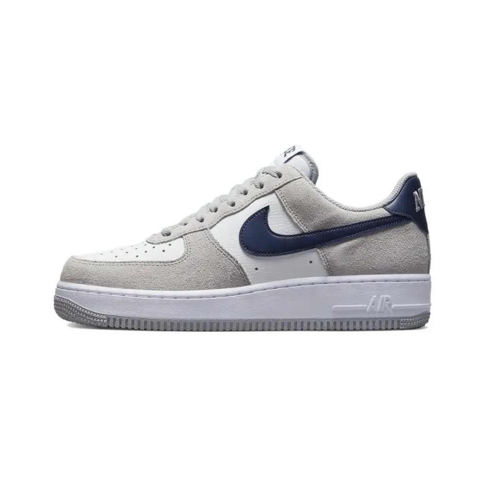 Nike Air Force 1 Low Sneakers White Gray Blue D552241