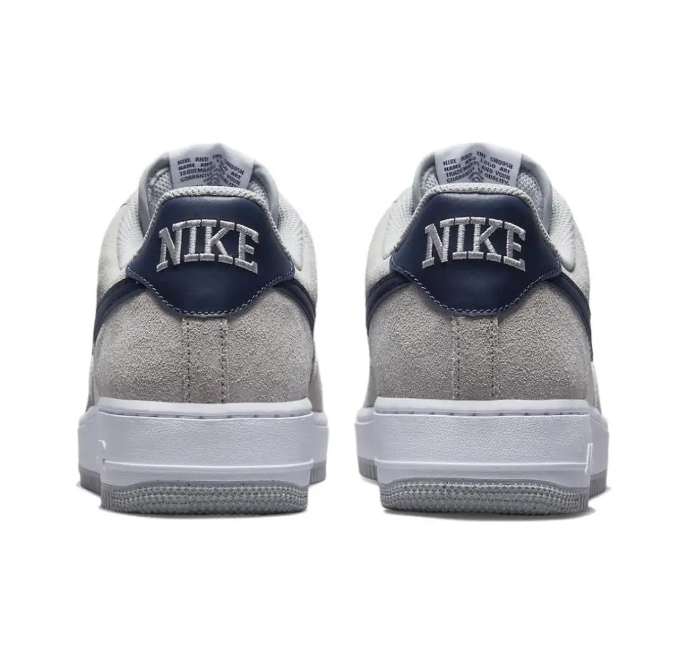 Nike Air Force 1 Low Sneakers White Gray Blue 