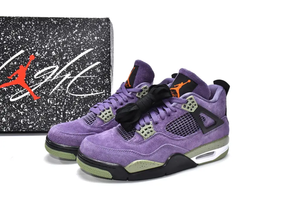 Air jordan 4 reps Jordan 4 Retro Canyon Purple AQ9129-500