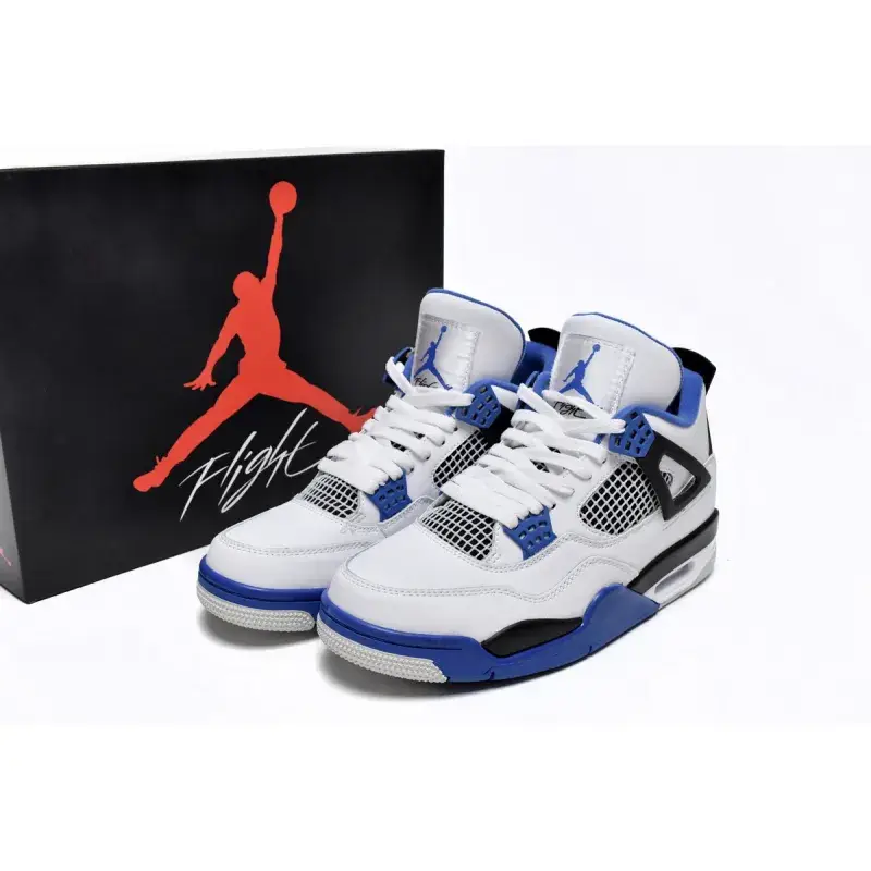 Cheap Air Jordan 4 Retro Motorsports 308497-117 