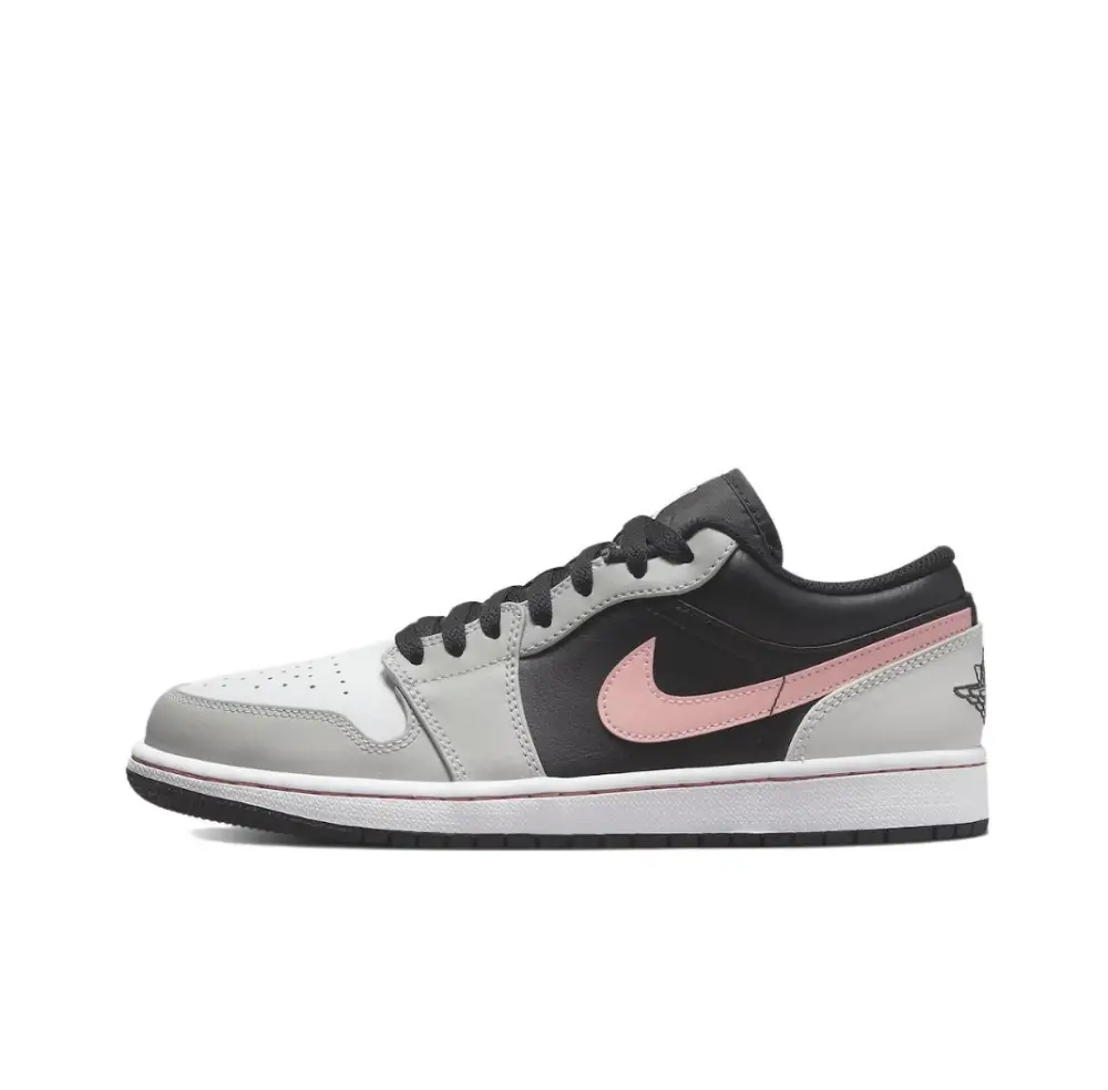 Air Jordan 1 Low Black Grey Pink4 553558-062 2D84545