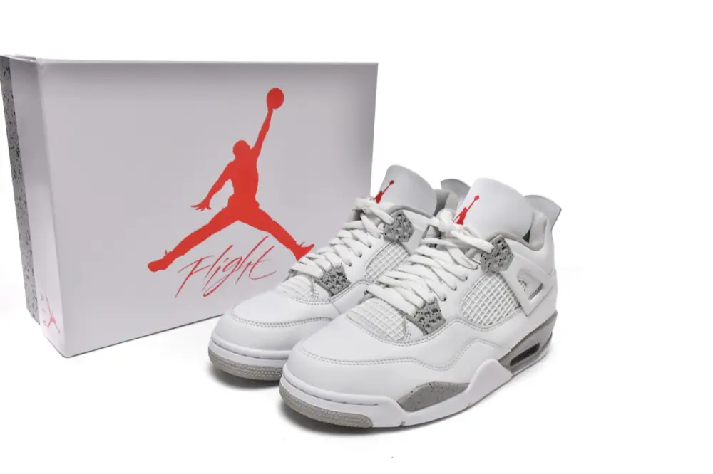 Air Jordan 4 white oreo Jordan 4 Retro White Oreo CT8527-100（Top Quality）