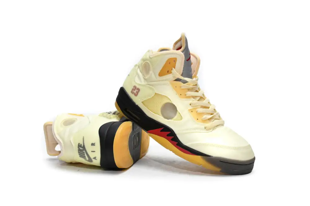 OFF off white jordan 5 reps White x Air Jordan 5 Retro SP Sail DH8565-100