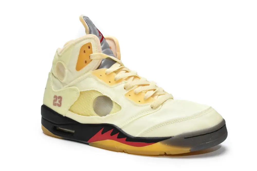 OFF off white jordan 5 reps White x Air Jordan 5 Retro SP Sail DH8565-100