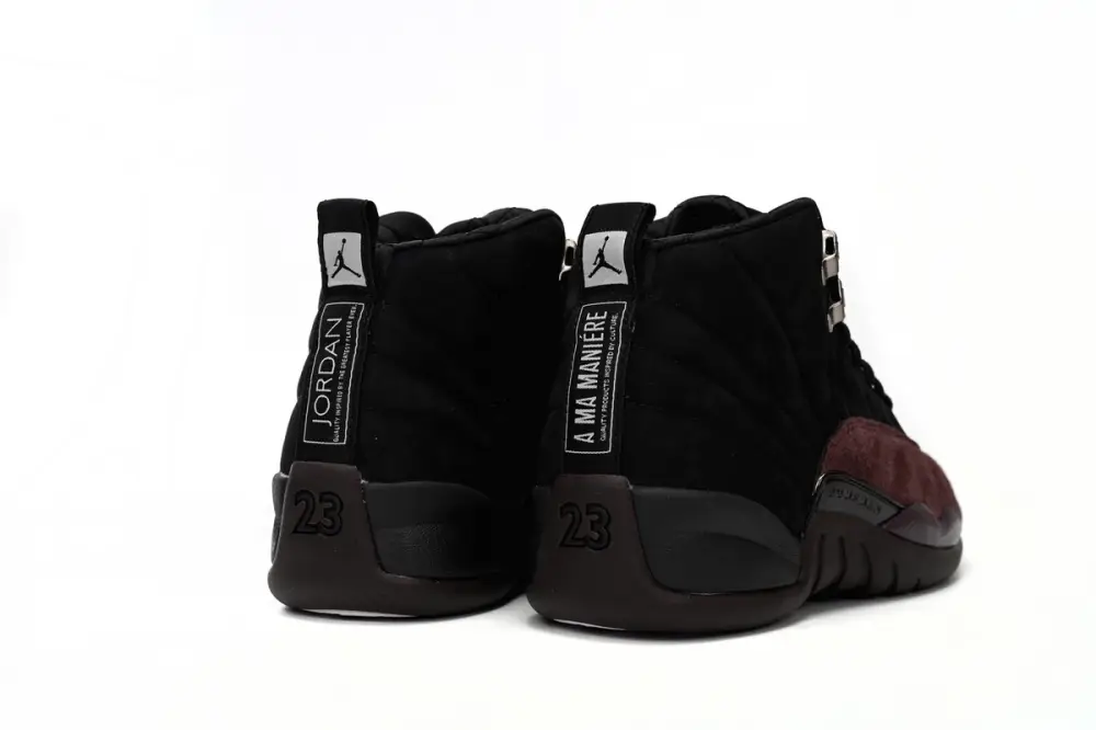 A Ma Maniére x Air Jordan 12 Black Wine Red DV6989-001 
