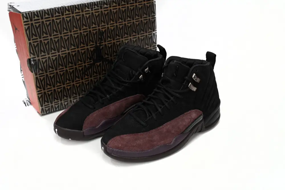 A Ma Maniére x Air Jordan 12 Black Wine Red DV6989-001 