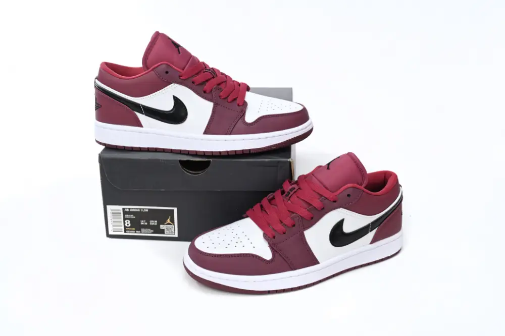 Air Jordan 1 Low Noble Red 553558-604 