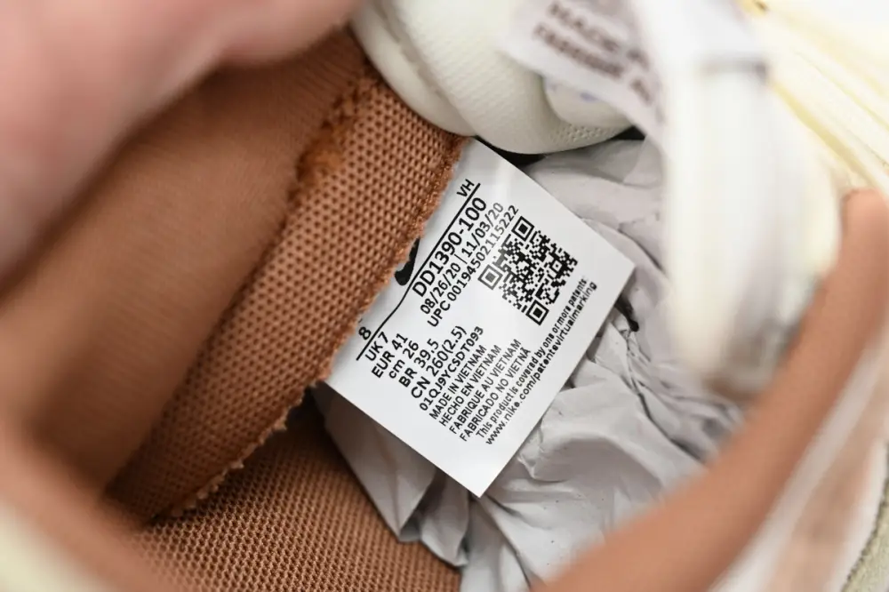Nike Dunk Low White Brown DD1390-100