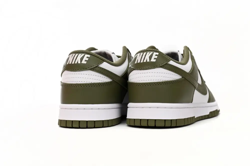 Nike Dunk Low White Scattered olive Green DD1503-200 