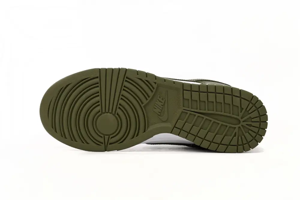 Nike Dunk Low White Scattered olive Green DD1503-200 