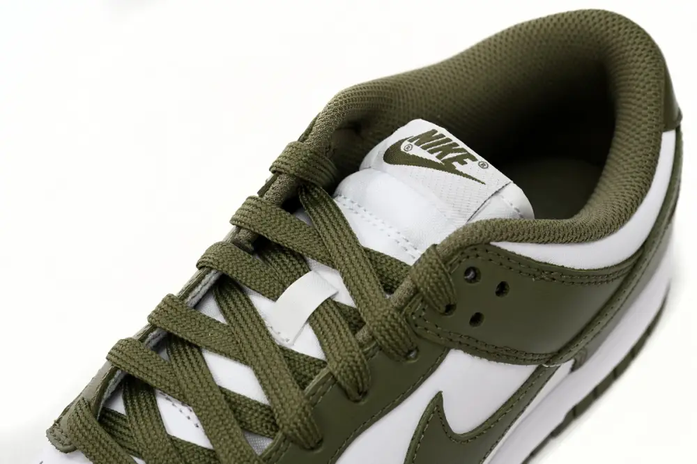 Nike Dunk Low White Scattered olive Green DD1503-200 