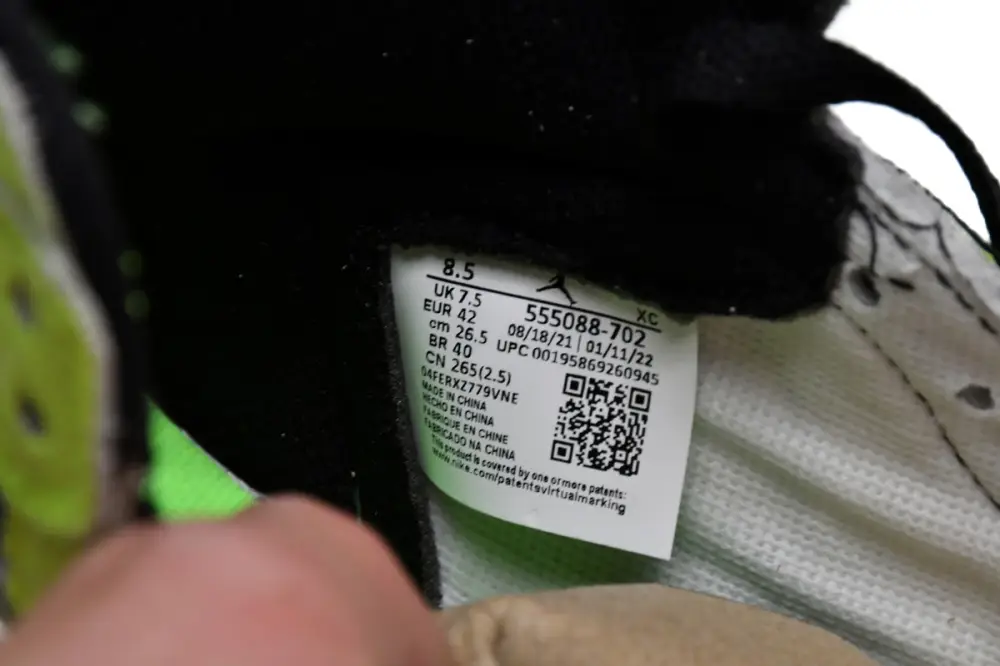 Air Jordan 1 High OG Volt Replica jordan 1 Volt 555088-702