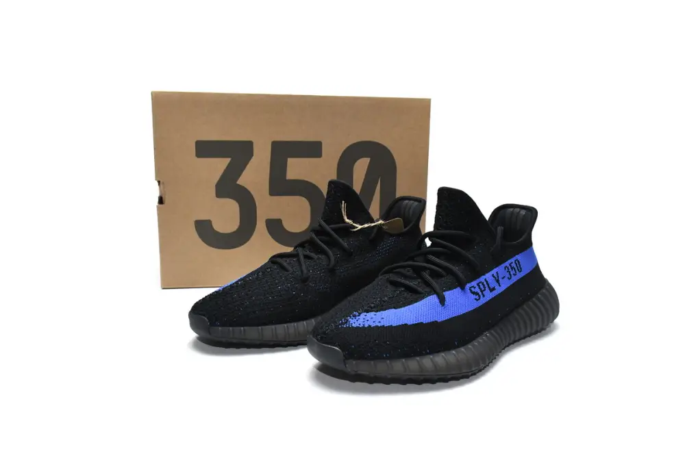 adidas yeezy 350 Yeezy Boost 350 V2 Black Blue Reps GY7164
