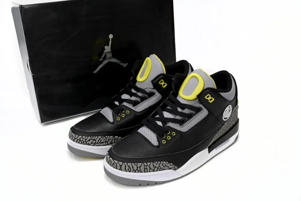 Air jordan 3 Pine Black Grey Jordan 3 Retro Pine Black Grey H011-MNJDLS-5