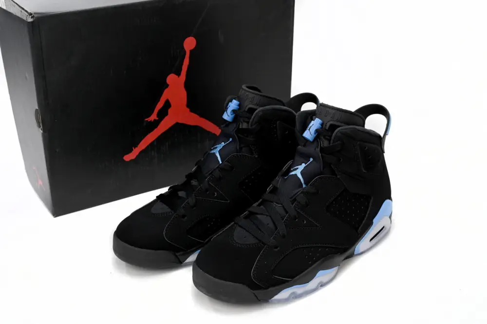 Air Reps Jordan 6 Jordan 6 Black Blue 384664-006