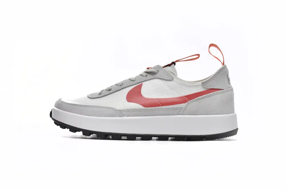 Tom Sachs x NikeCraft General Purpose Shoe Rice Grey Red DA6672-300 10E7455