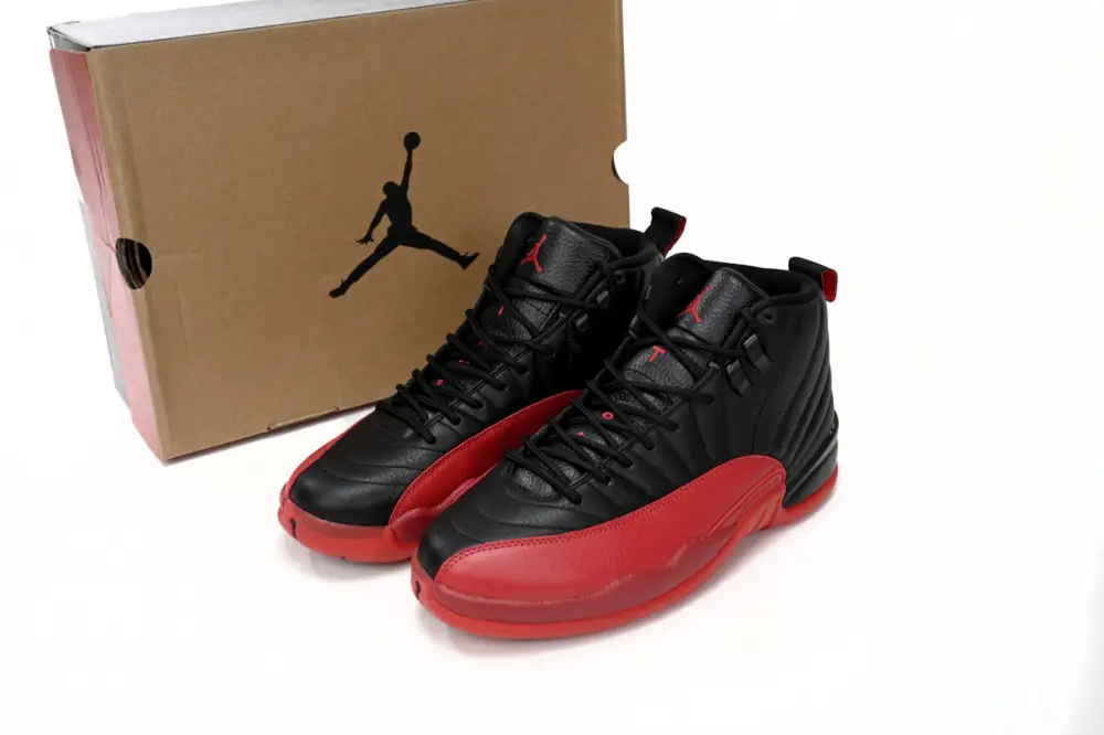 Air Jordan 12 “Flu Game” Black Red 130690-002 