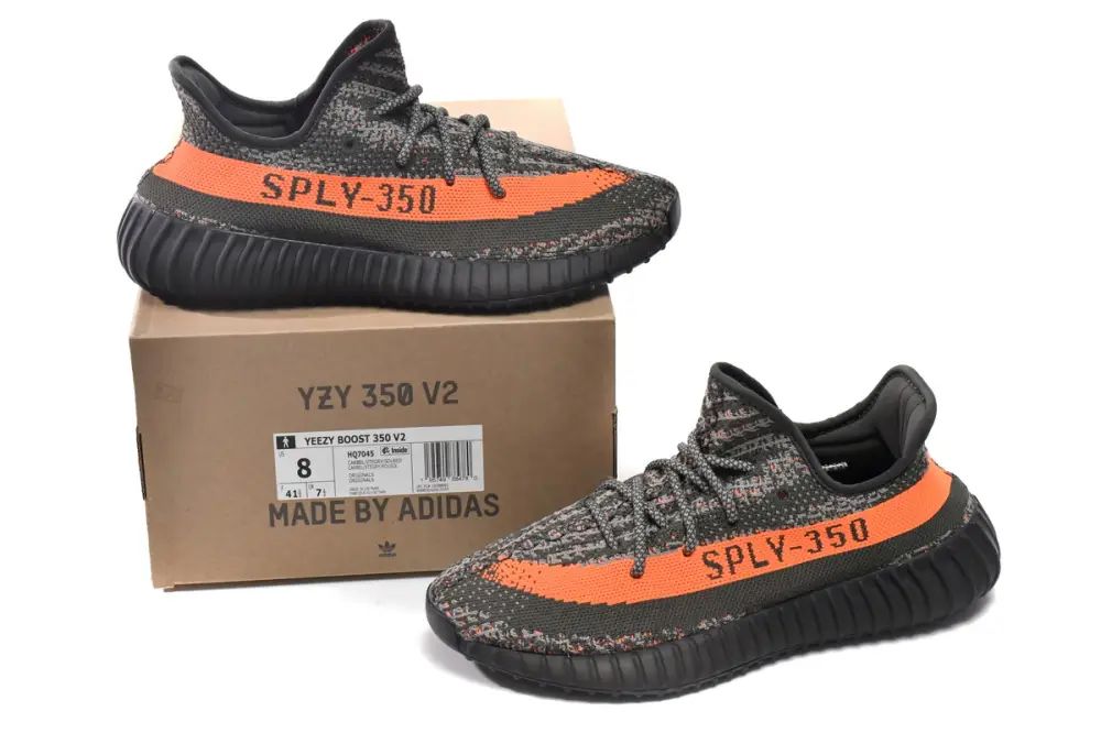 jsport shoes adidas yeezy 350 Dark Beluga Yeezy Boost 350 V2 Dark Beluga HQ7045