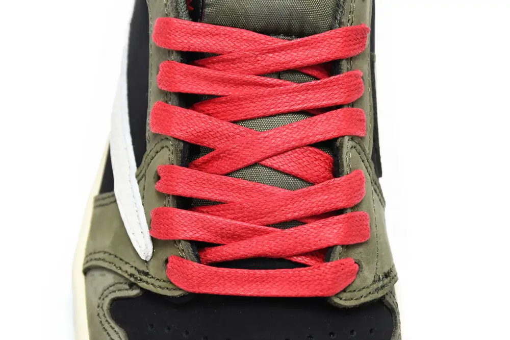 Travis Travis Scott Reps Scott x Air Jordan 1 Low Dark Green DM7866-196
