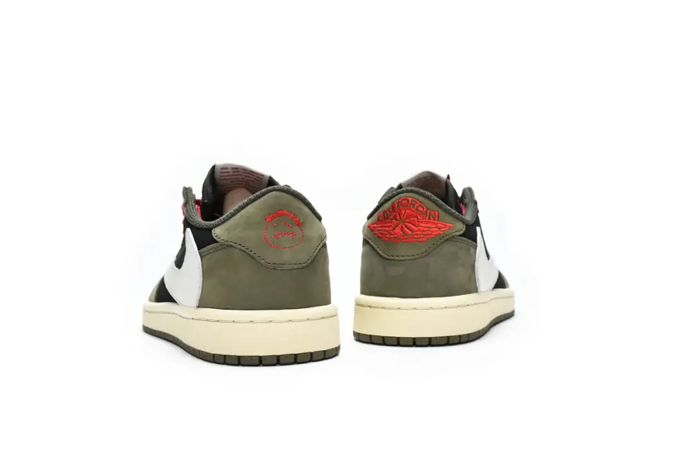 Travis Travis Scott Reps Scott x Air Jordan 1 Low Dark Green DM7866-196