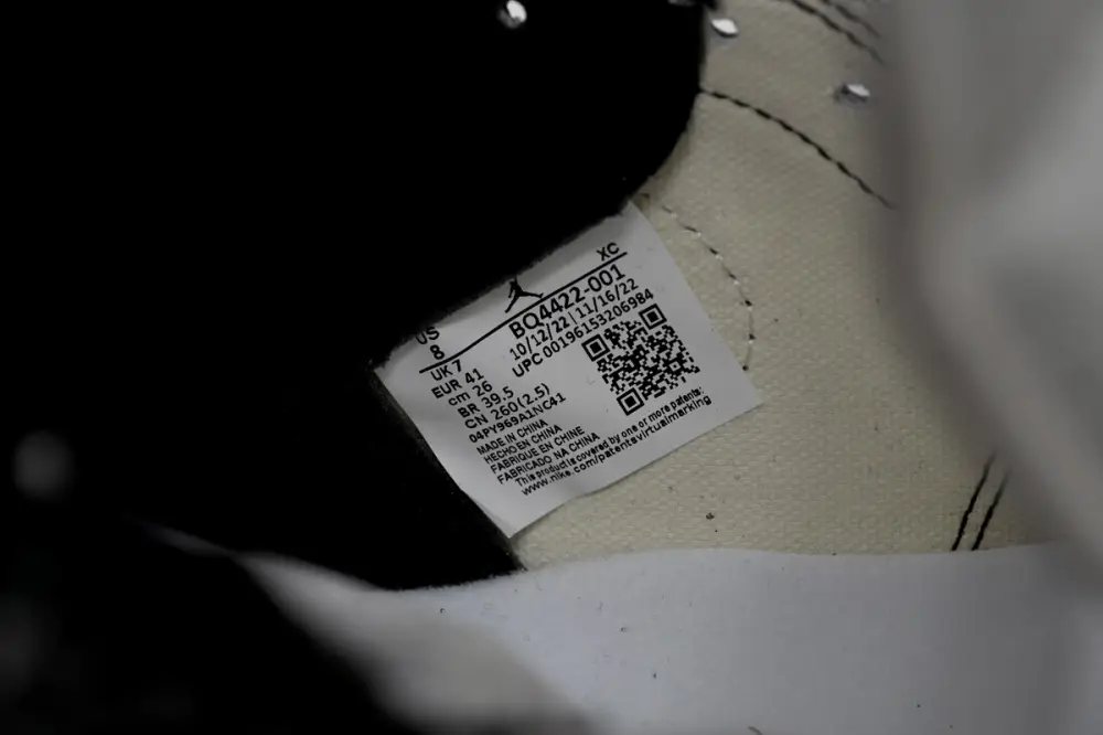Air Jordan 1 ’85 Panda reps shoes Hi “Panda Black And White BQ4422-001