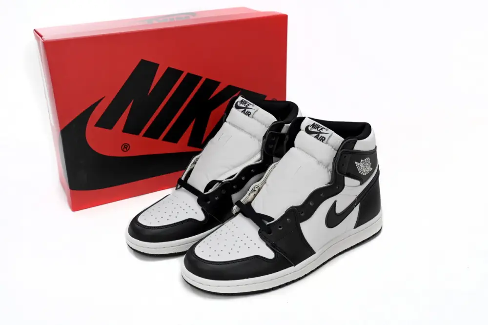 Air Jordan 1 ’85 Panda reps shoes Hi “Panda Black And White BQ4422-001