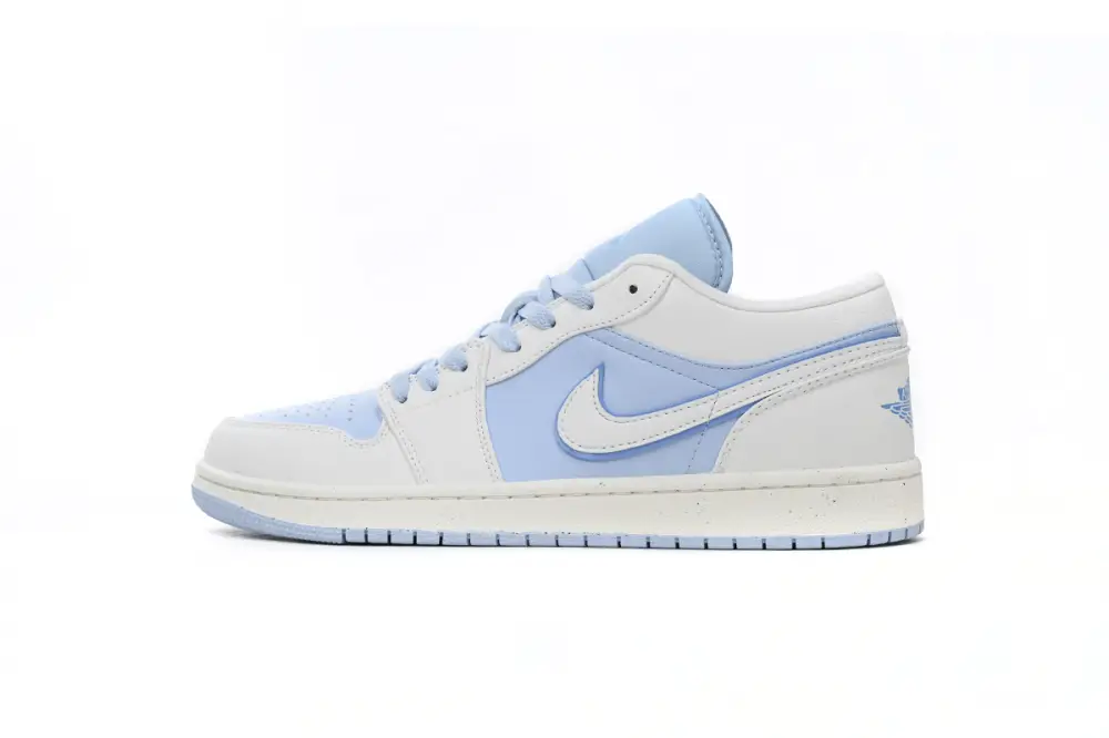 Air Jordan 1 Low Light Blue And White  DV1299-104 1D873