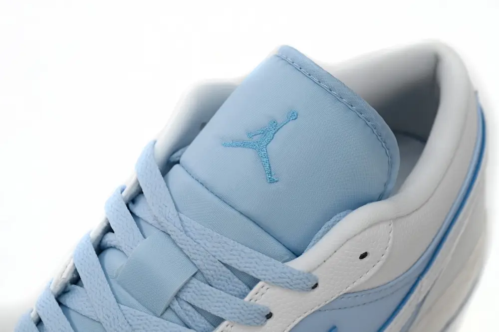 Air Jordan 1 Low Light Blue And White  DV1299-104 