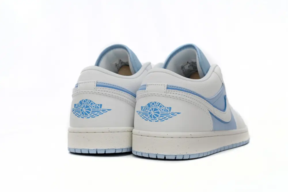 Air Jordan 1 Low Light Blue And White  DV1299-104 